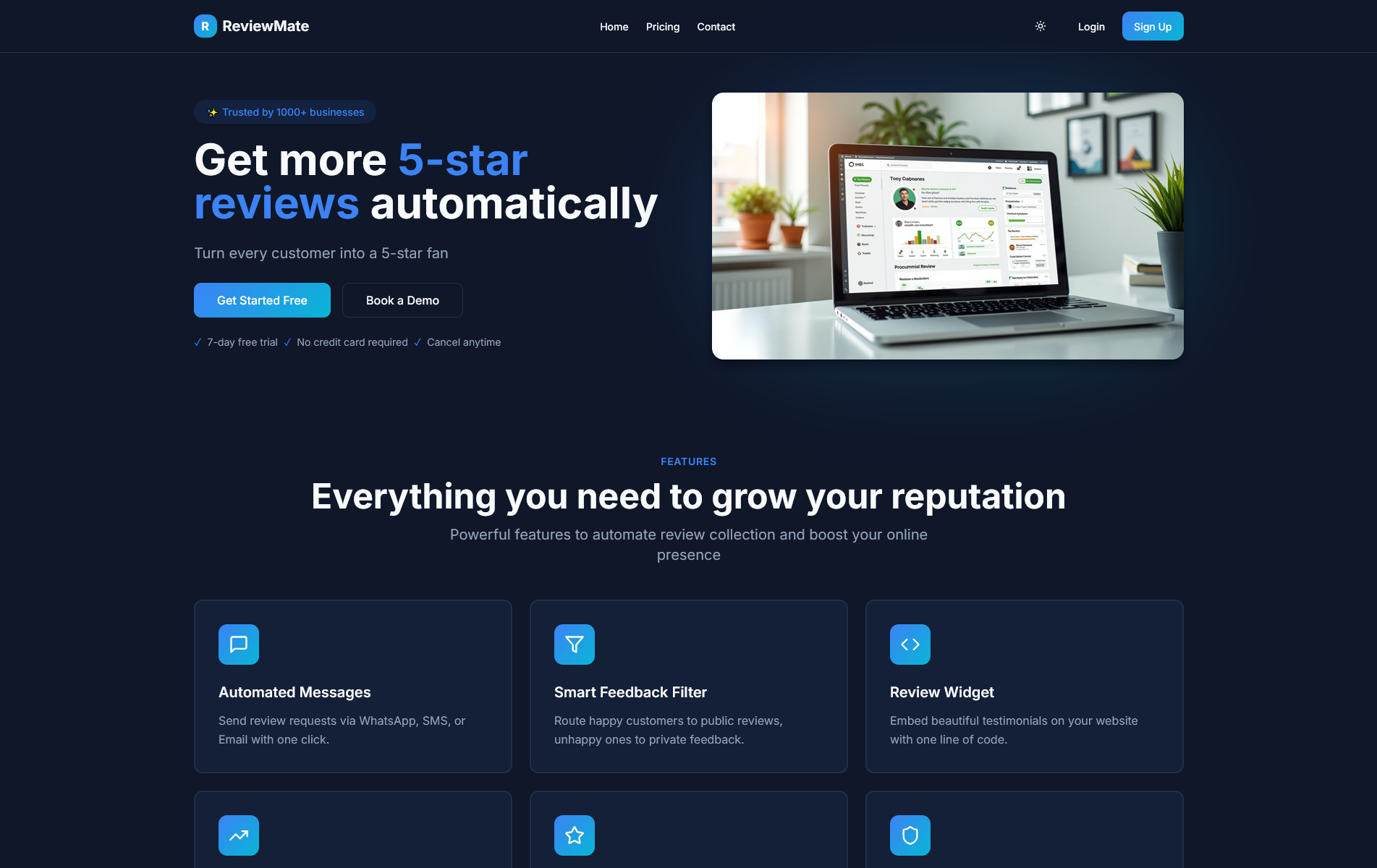 ReviewMate project screenshot